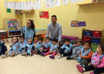 La plantilla lleva el celtismo a los colegios de Vigo