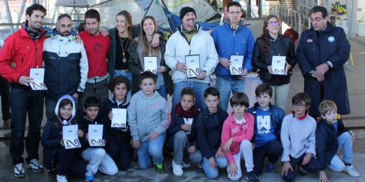 El Centro Galego de Vela cierra el año con una Nadal Race multitudinaria