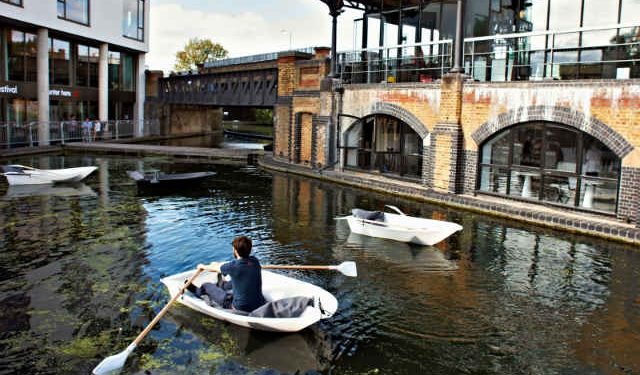 Foldboat, bote plegable de una sola pieza