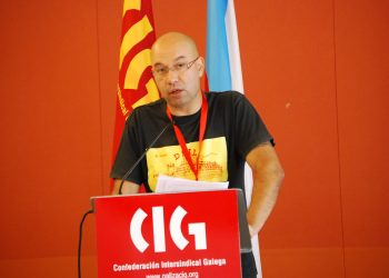 Alberte Gonçalves substitúe a Serafín Otero como secretario comarcal da CIG de Vigo