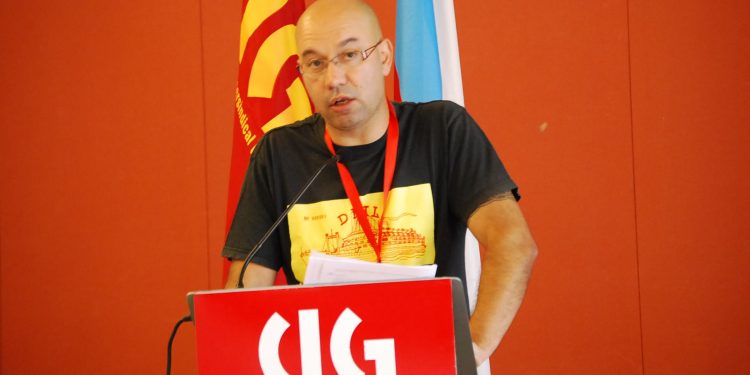 Alberte Gonçalves substitúe a Serafín Otero como secretario comarcal da CIG de Vigo
