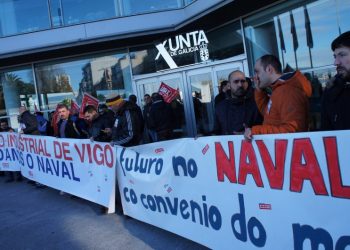 El naval vuelve a la calle para pedir la reunión de la mesa de empleo