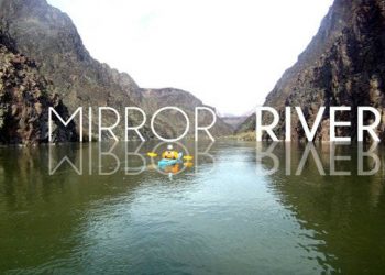 A pie y en canoa por el río Colorado