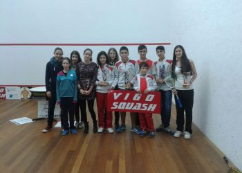 Éxito del Vigo Squash en la Copa Ibérica