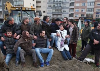El Concello afirma que hay «violentos» y «radicales celtarras» infiltrados en la rotonda de Coia