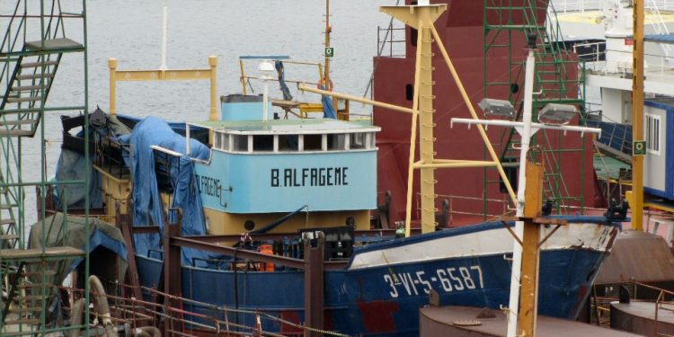 El “Bernardo Alfageme” ya ultima su puesta a punto en un astillero vigués