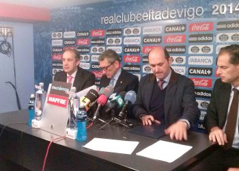 Mouriño: «El nuevo Balaídos ya es una realidad»