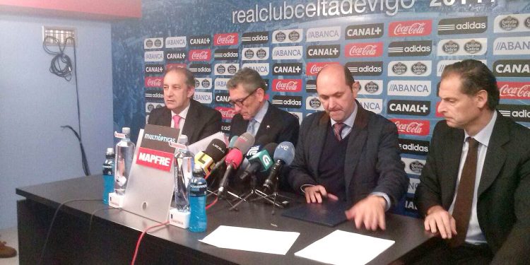 Mouriño: «El nuevo Balaídos ya es una realidad»