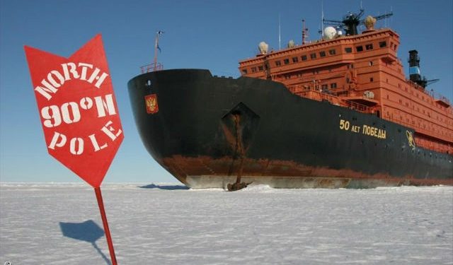 Viaje al centro Ártico en el “50 Let Pobedy”