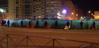 El Concello valla la rotonda