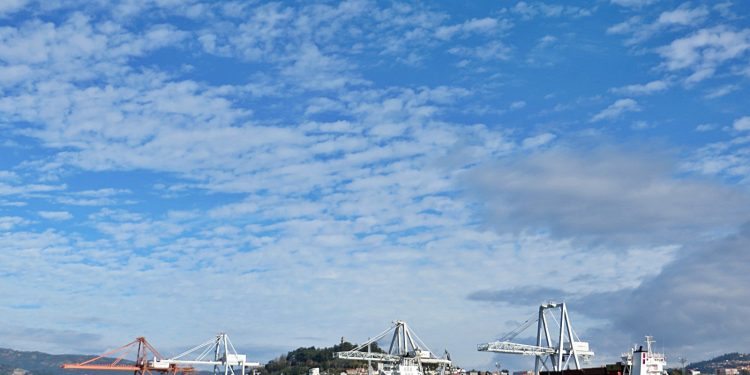 Vigo acoge la escala simultánea de cuatro portacontenedores