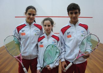 Tres jugadores del Vigo Squash, convocados por la selección