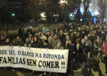 Gamonal da su apoyo a los vecinos de Coia