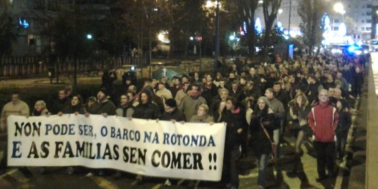 Gamonal da su apoyo a los vecinos de Coia