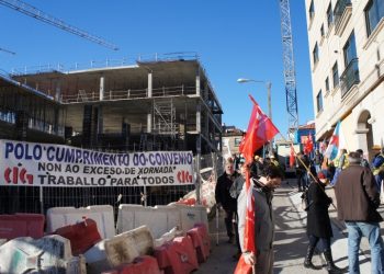 A CIG paraliza as obras de Bandeira e pacta o cumprimento do convenio
