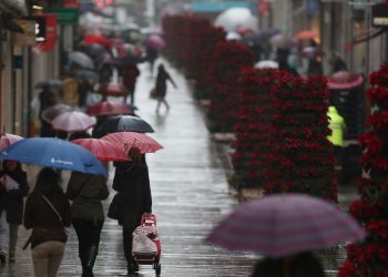 La lluvia regresa y anuncia el primer temporal del invierno