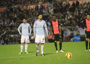 Nolito es baja ante el Athletic y duda para el partido contra el Valencia