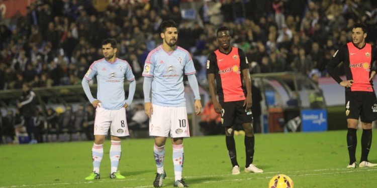 Nolito es baja ante el Athletic y duda para el partido contra el Valencia