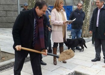 García Barbón terá baldosas con pantallas LED nos pasos de peóns e nas paradas de autobús