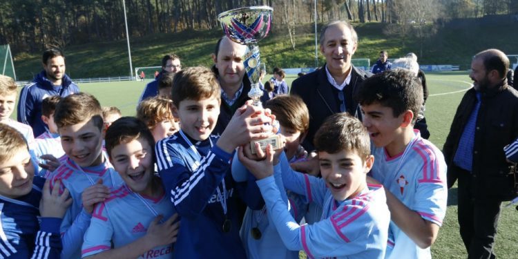 Celta, Santa Mariña y Sárdoma, ganadores del Torneo de Nadal