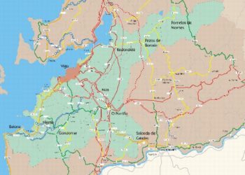 A Xunta licita o proxecto de sendas peonís e carrís bicis na comarca de Vigo