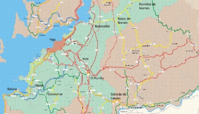 A Xunta licita o proxecto de sendas peonís e carrís bicis na comarca de Vigo