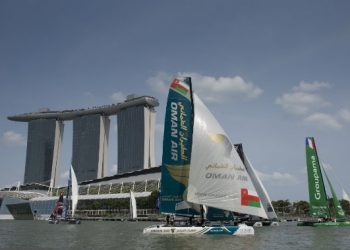 Confirmadas las tripulaciones para el primer Acto en Singapur de las Extreme Sailing Series