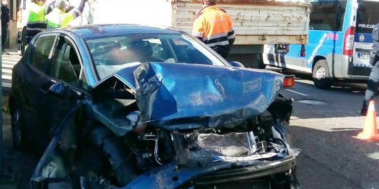 Detenido un conductor ebrio que provocó varios accidentes en Vigo