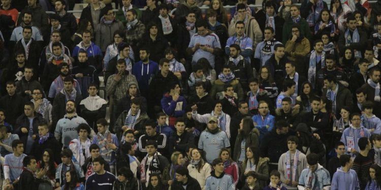 La asistencia a Balaídos ha bajado un 20% desde que empezó la mala racha