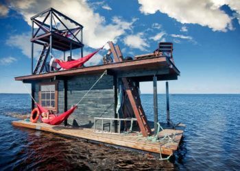 Tomarse una sauna navegando en Finlandia, muy posible en la Ría de Vigo