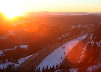 Peligro por heladas en la autovía Vigo-Madrid