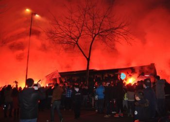 Multan a dos aficionados del Celta por incidentes en Balaídos