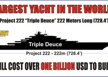 «Triple Deuce», un súper yate de 1.000 millones de euros