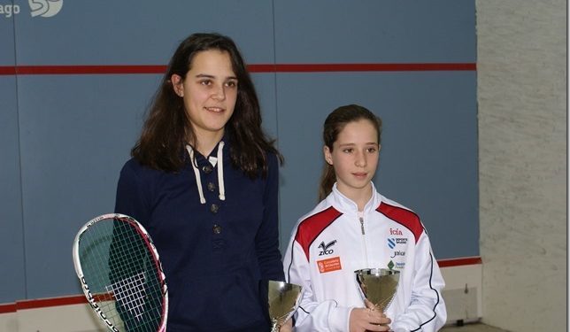 Marta Domínguez e Icía Riveiro, subcampeonas del Spanish Junior Open