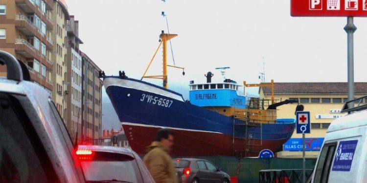 El barco de la polémica