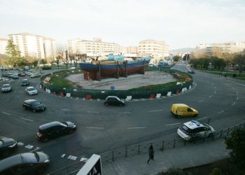 Así despertó la rotonda de Coia