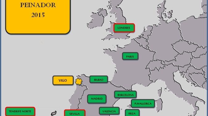 Peinador 2015: trece destinos este verano, dos internacionales, con seis aerolíneas