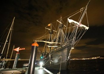 Baiona vive su segunda Arribada con la «Nao Victoria»