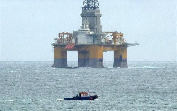 Vigo recibe la escala técnica de una plataforma petrolífera
