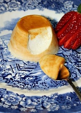 Flan de queso