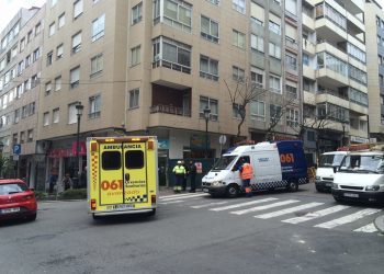 Un operario sufre quemaduras graves en una explosión eléctrica en Vigo