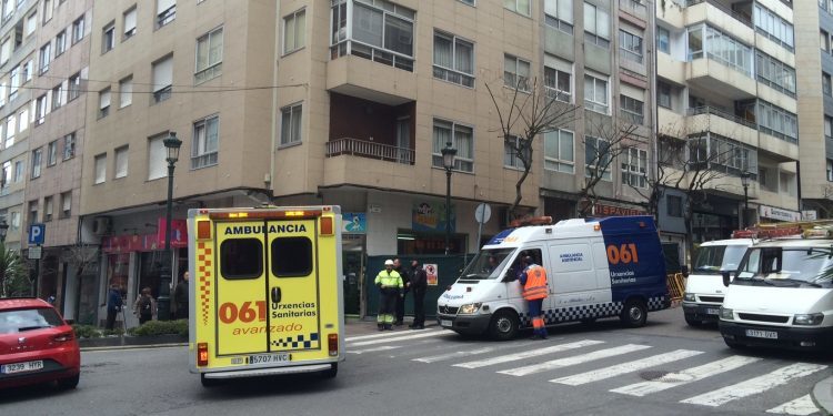 Un operario sufre quemaduras graves en una explosión eléctrica en Vigo