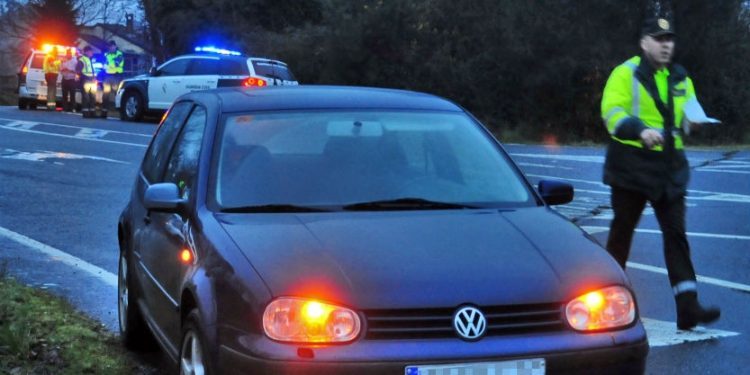 Un tercer guardia civil resulta herido en otro accidente al ser atropellado