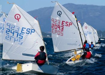 El vigués Wizner se cuela en el «top-ten» de la Copa de España de Optimist
