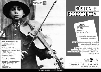 La Orquesta Clásica de Vigo actuará este Primero de Mayo a favor del Banco de Alimentos
