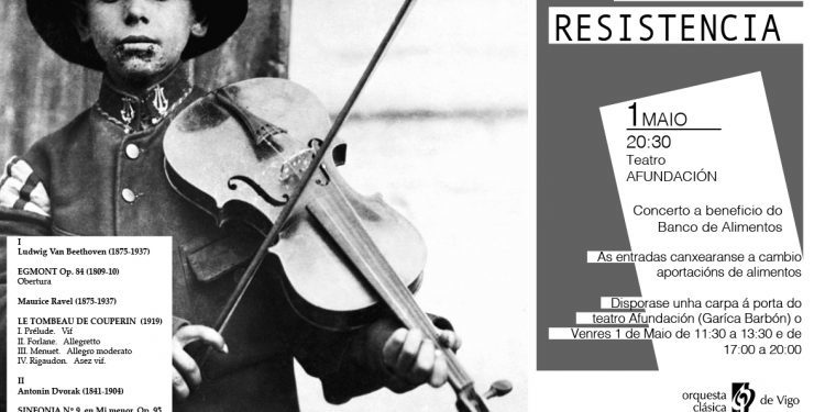 La Orquesta Clásica de Vigo actuará este Primero de Mayo a favor del Banco de Alimentos