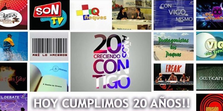 La televisión de Vigo cumple 20 años