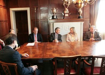 Elena Muñoz presenta su apoyo al Celta