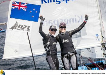 Las neozelandesas de 470 Joe Aleh y Polly Powire, ganadoras absolutas del Princesa Sofía Iberostar