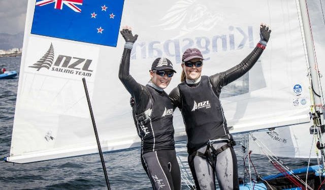 Las neozelandesas de 470 Joe Aleh y Polly Powire, ganadoras absolutas del Princesa Sofía Iberostar